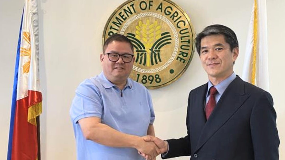 Ambassador Endo pays courtesy call on Agriculture Secretary Francisco Tiu Laurel