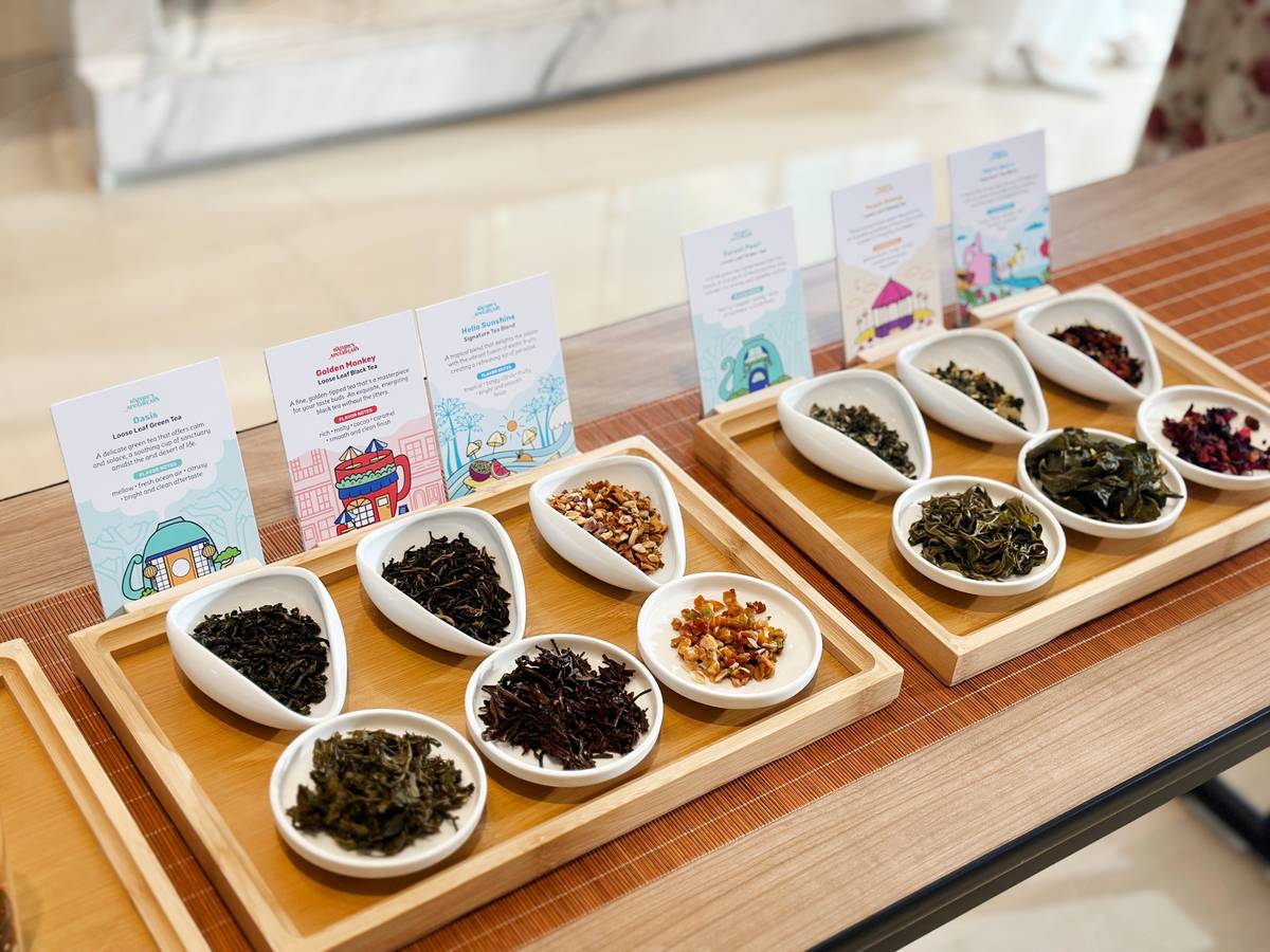 TEA leaves.