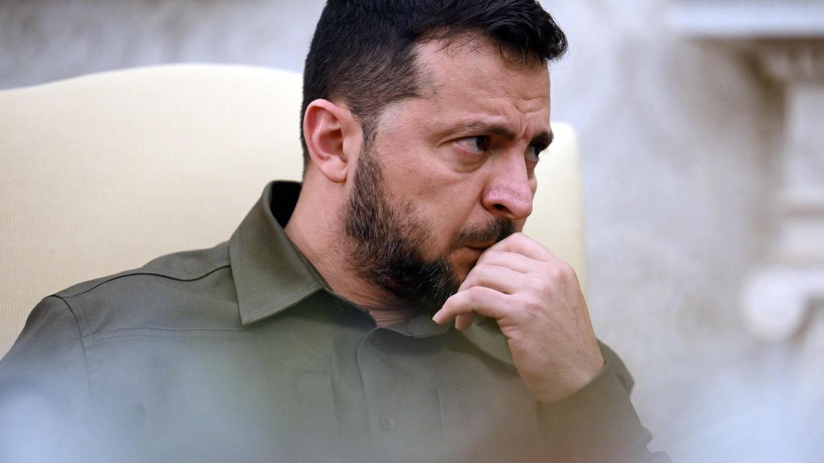 Ukrainian President Volodymyr Zelensky.