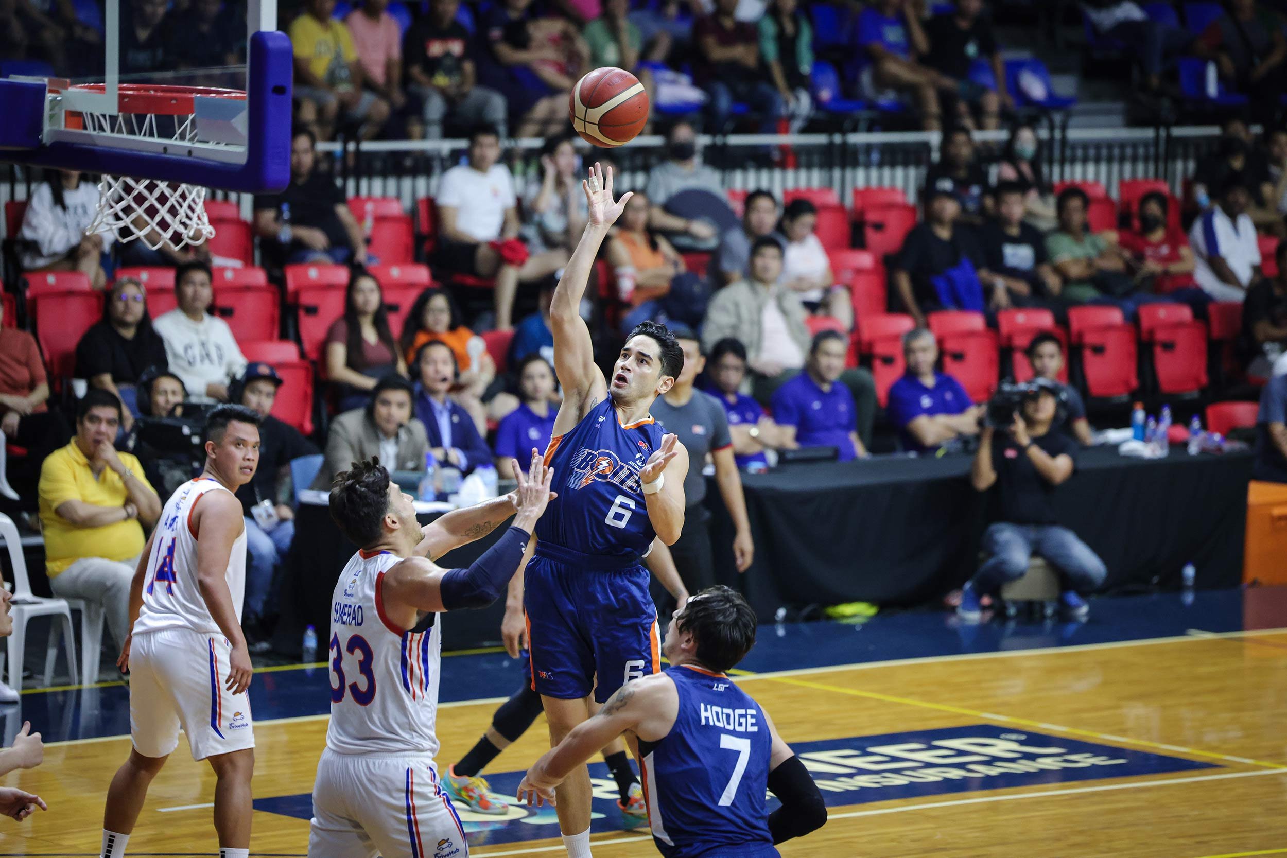 CHRIS Banchero and Meralco are determined to go all the way and win their first PBA title in the Philippine Cup.