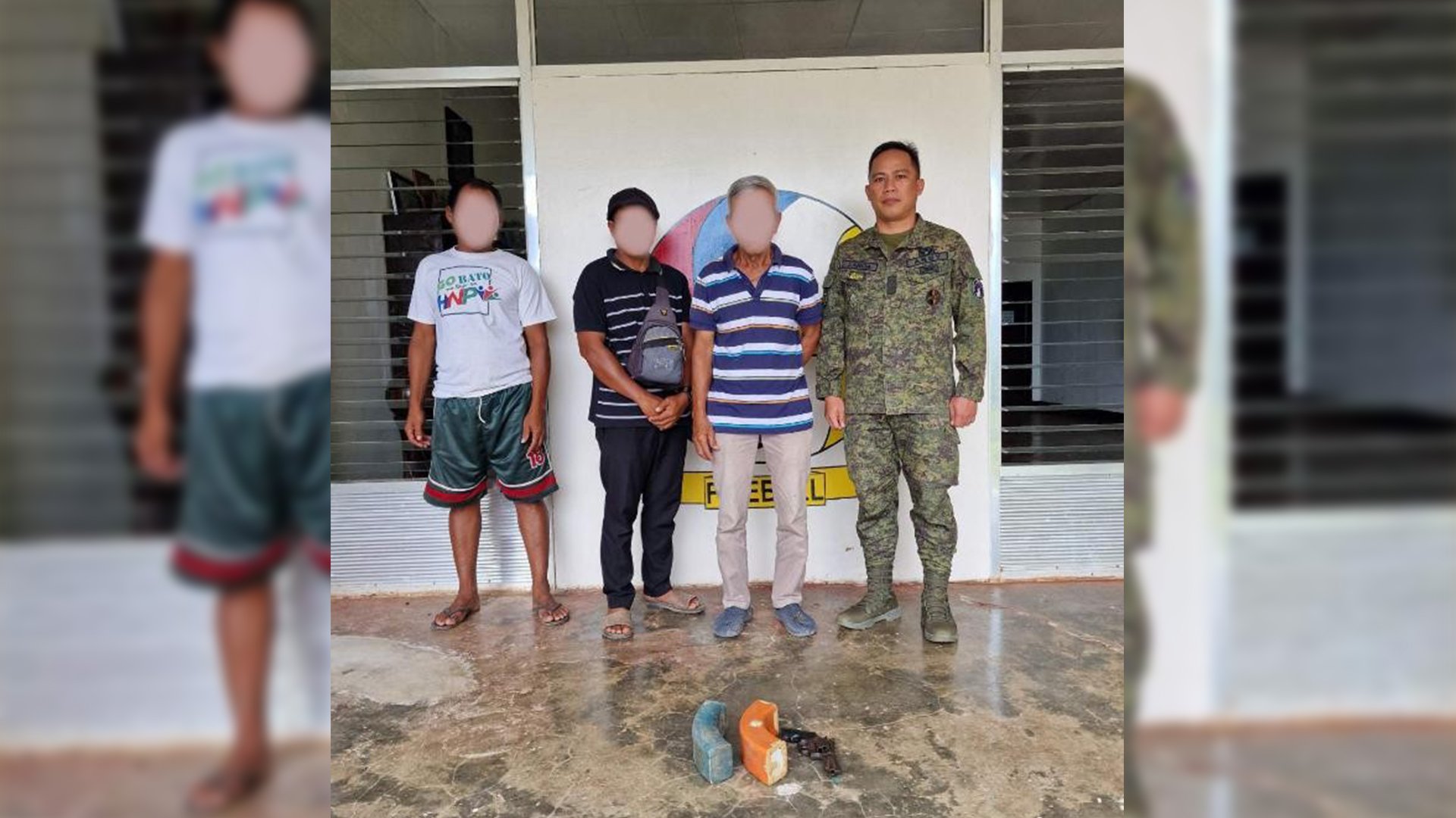 ‘Lie-low’ rebels surrender in Davao de Oro