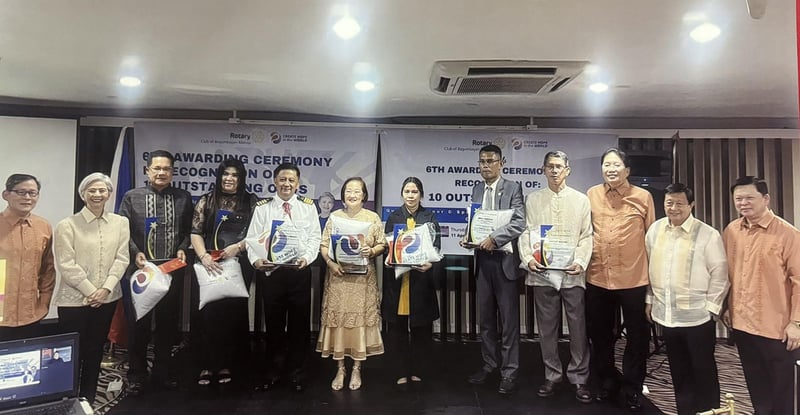 Rotary Club of Bagumbayan-Manila awards Ten Outstanding OFWs