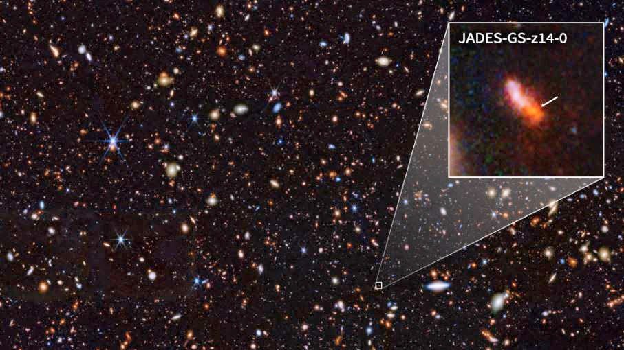 Webb telescope finds most distant galaxy