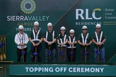 RLC Residences tops off Sierra Valley Gardens