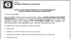CIRTEK Holdings Philippines Corporation