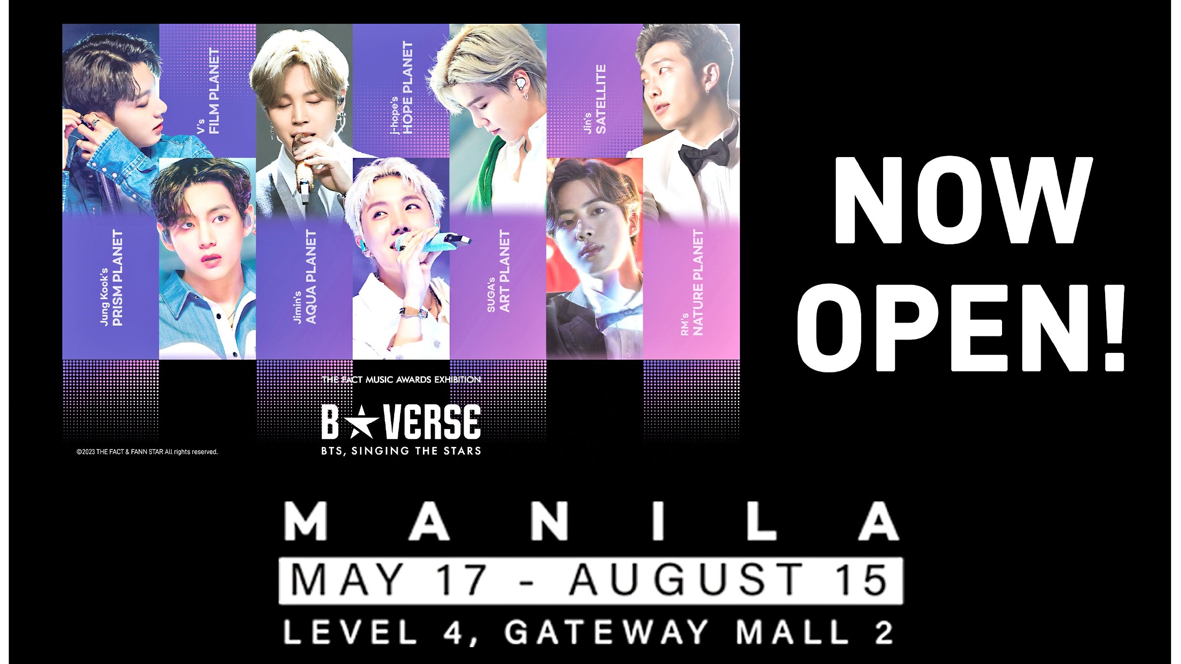 Araneta City - B☆VERSE in Manila 