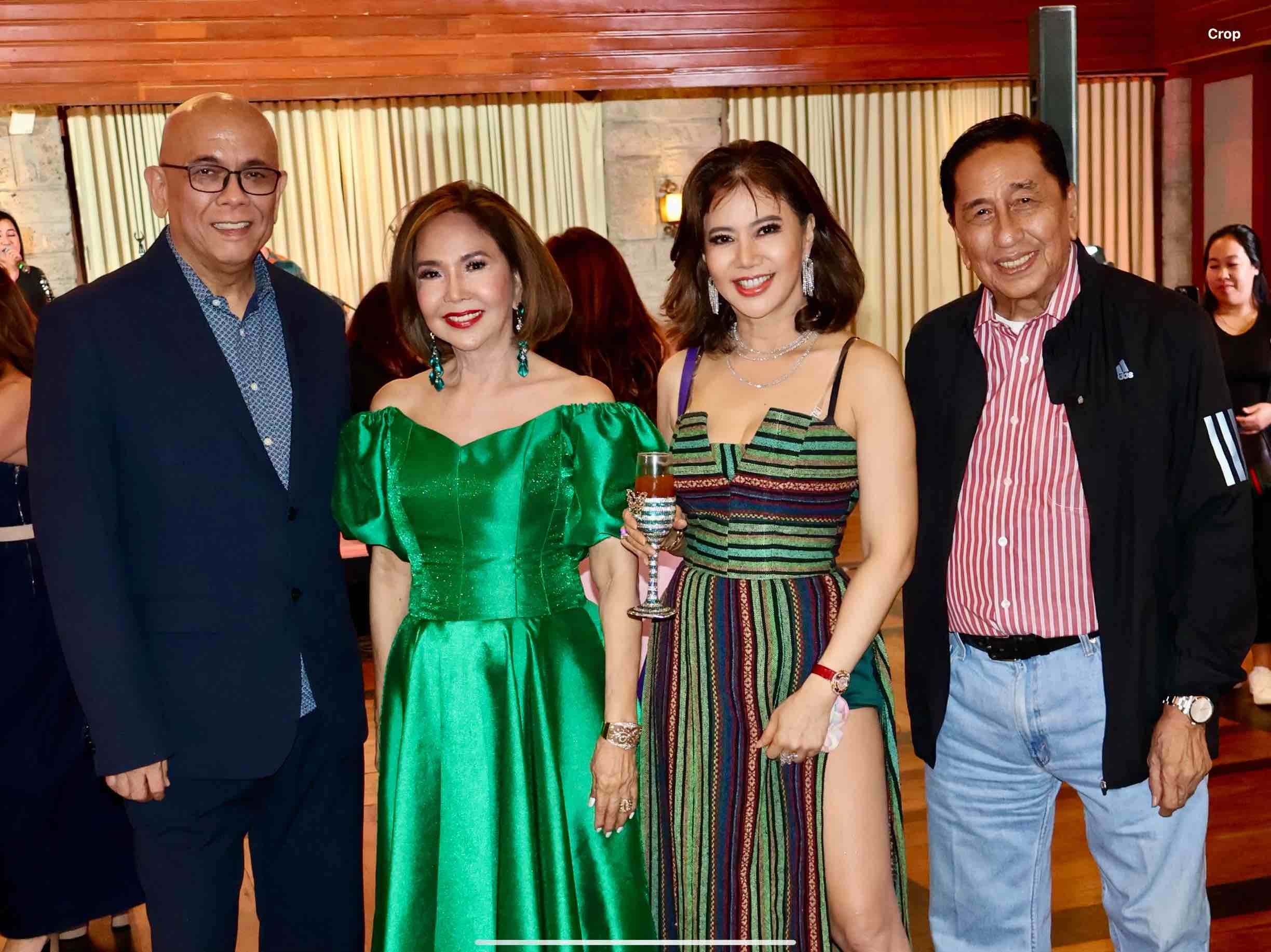 Bobby Alvarez, Consul General of Monaco, Fortune  Ledesma, the columnist and Sergio Ortiz-Luis.
