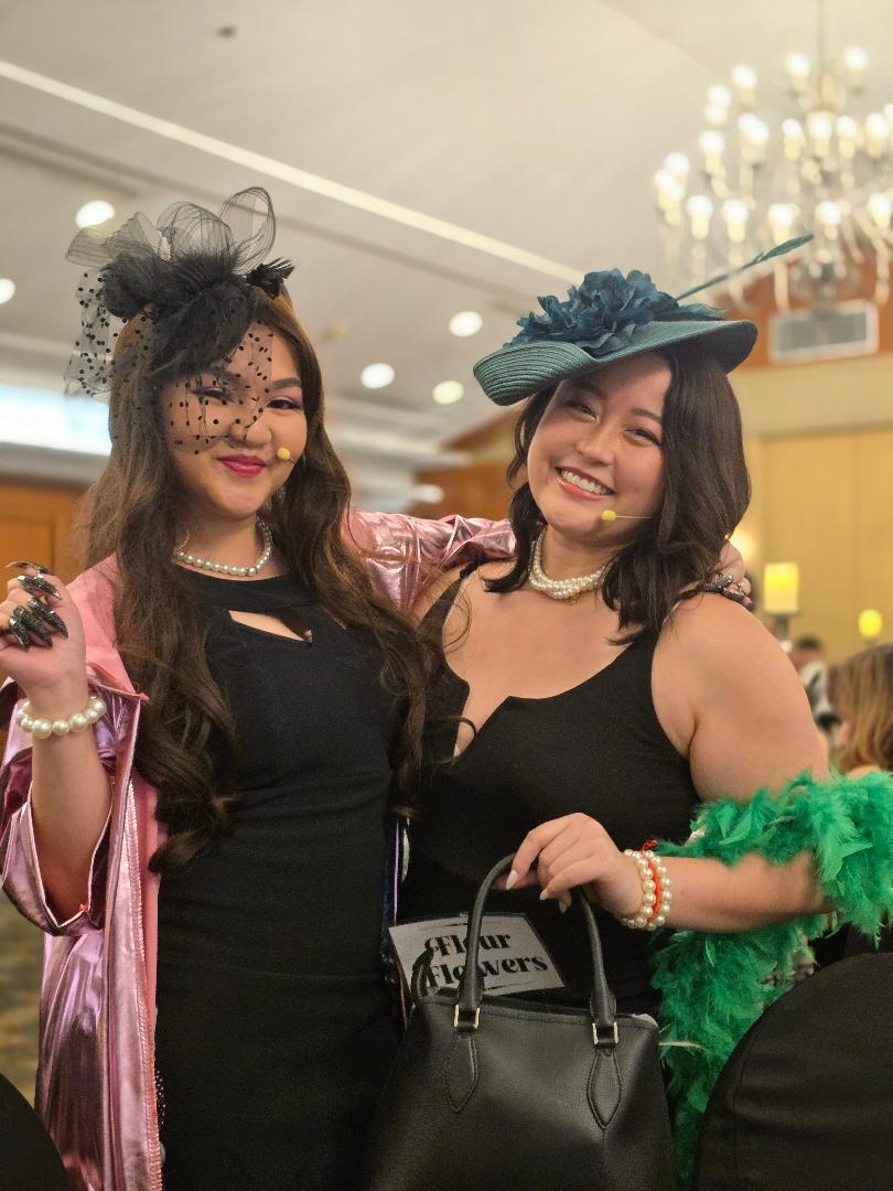 Clariza Mae Sevilla as Jazz Slanders and Tiffany Neri as Fleur Flowers.