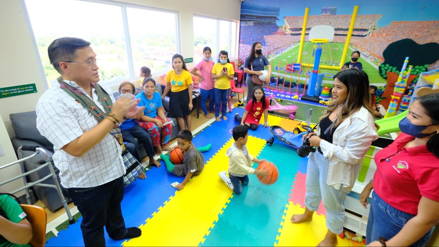 Bong Go supports children's health