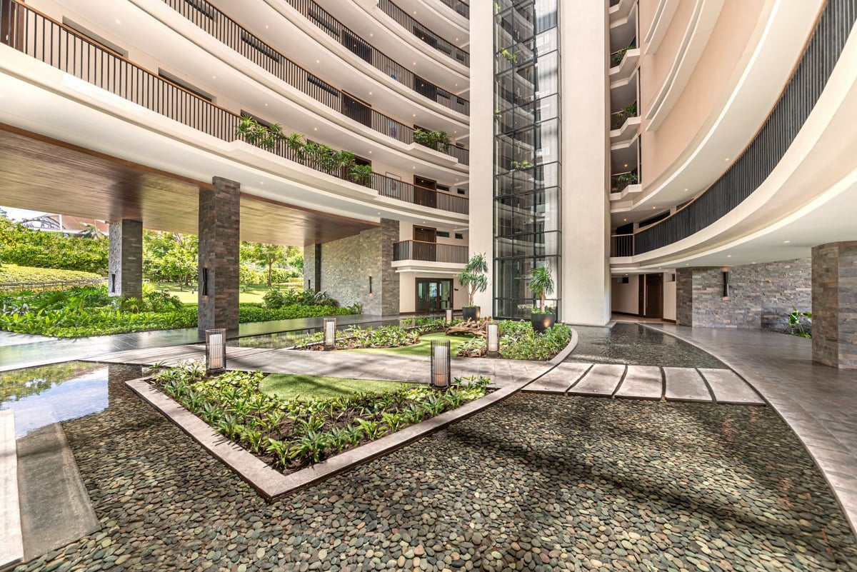TOWER 1 atrium.