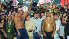 UNDISPUTED: Fury, Usyk dispute four championship belts
