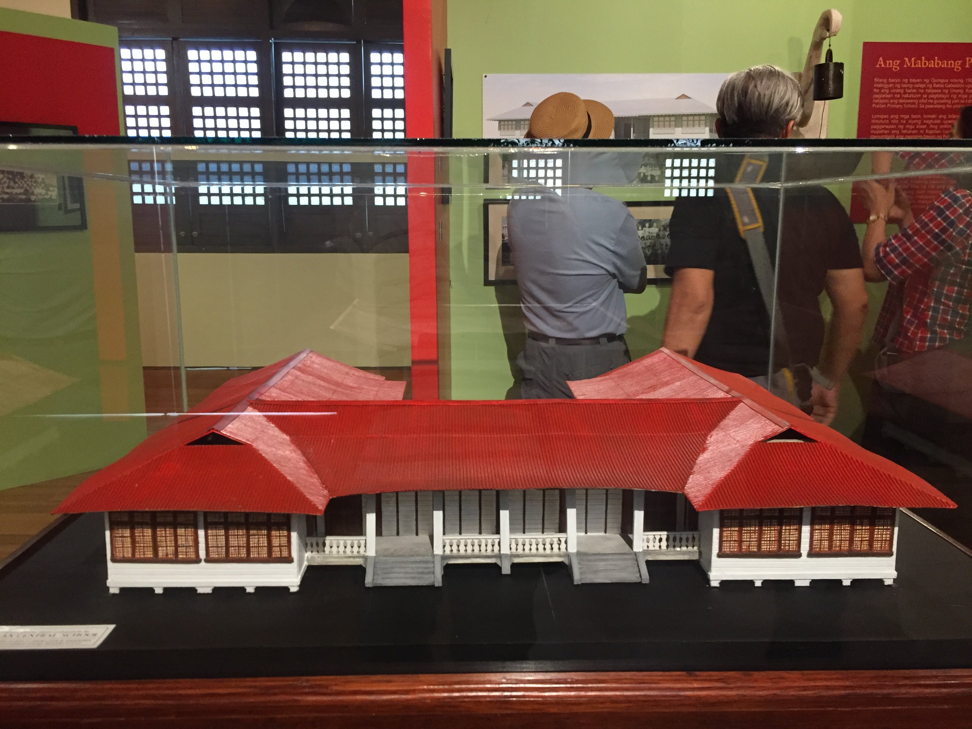 Reconstructed Gabaldon school building now a museum
