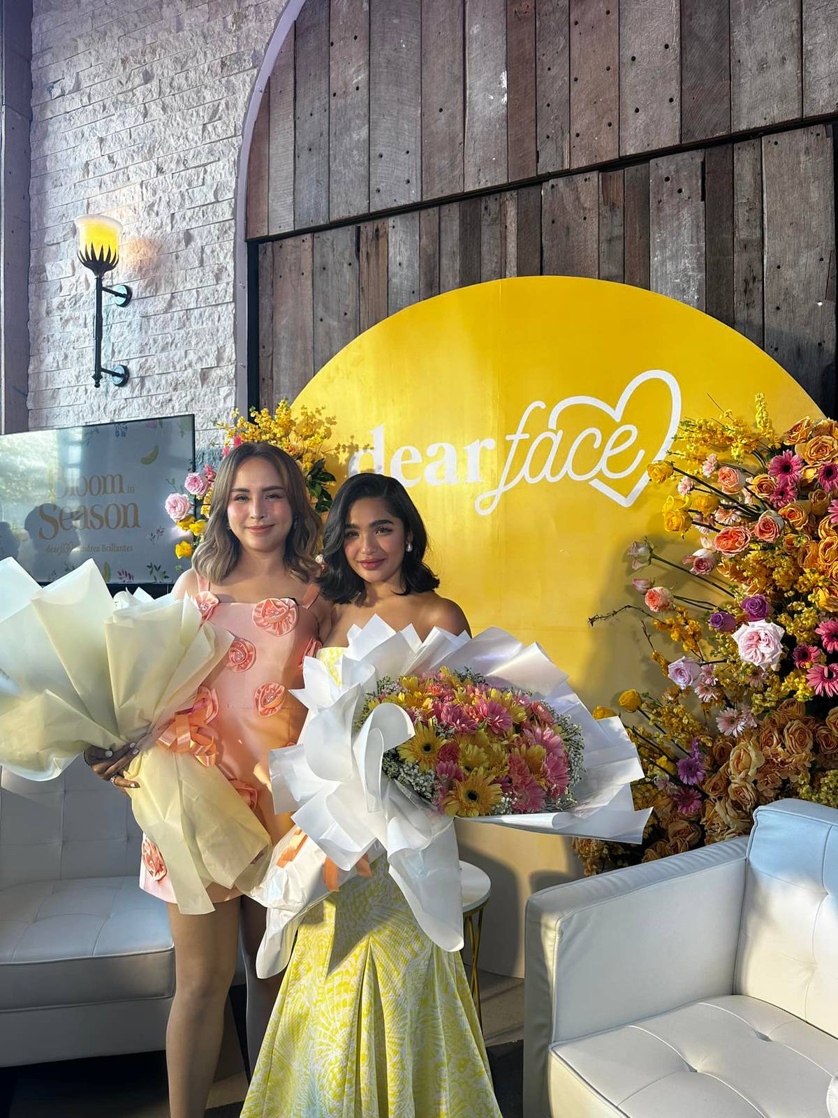 JONAH Sison-Ramos, chief executive officer of Dear Face and Andrea Brillantes.