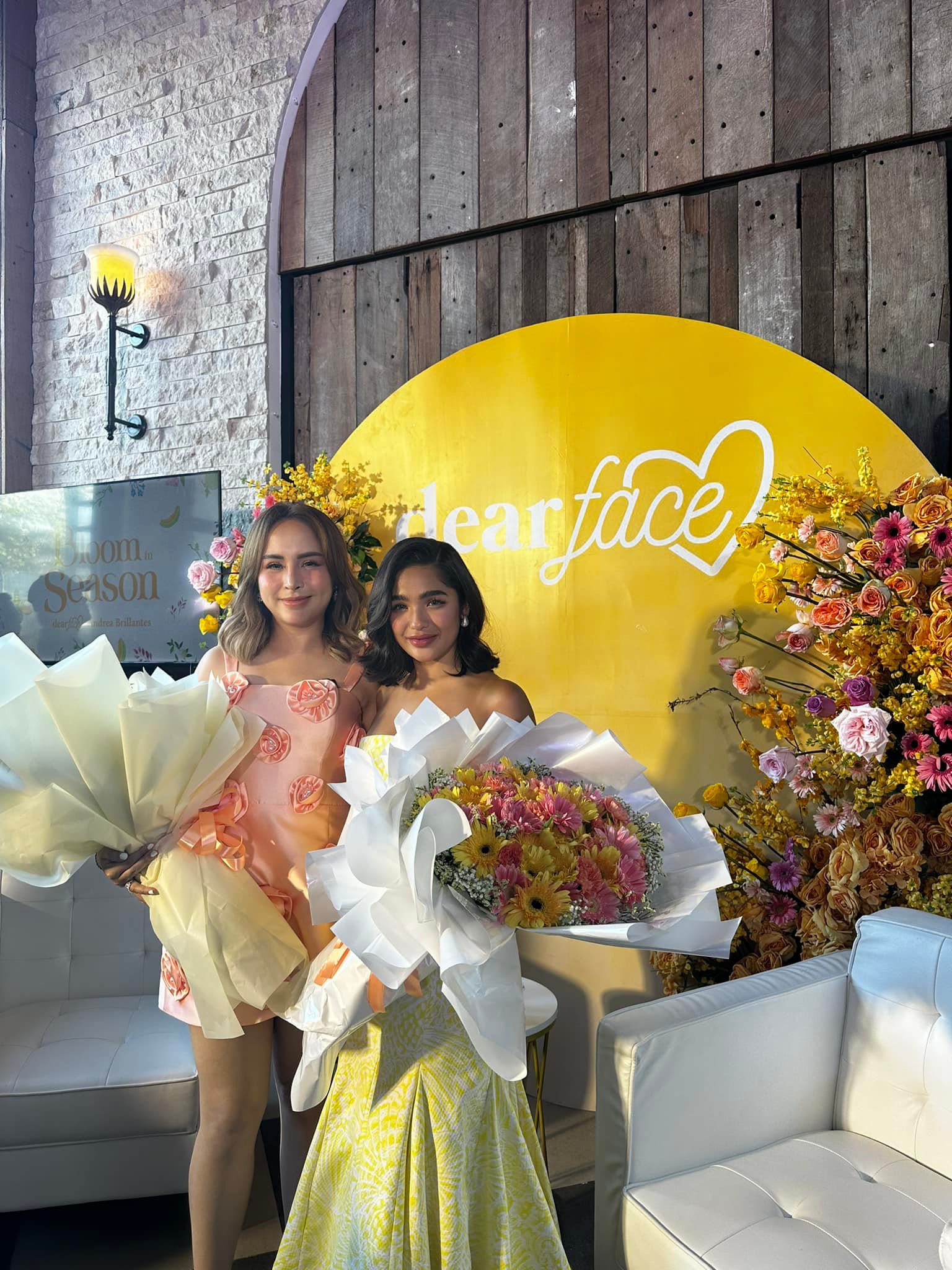 JONAH Sison-Ramos, chief executive officer of Dear Face and Andrea Brillantes.