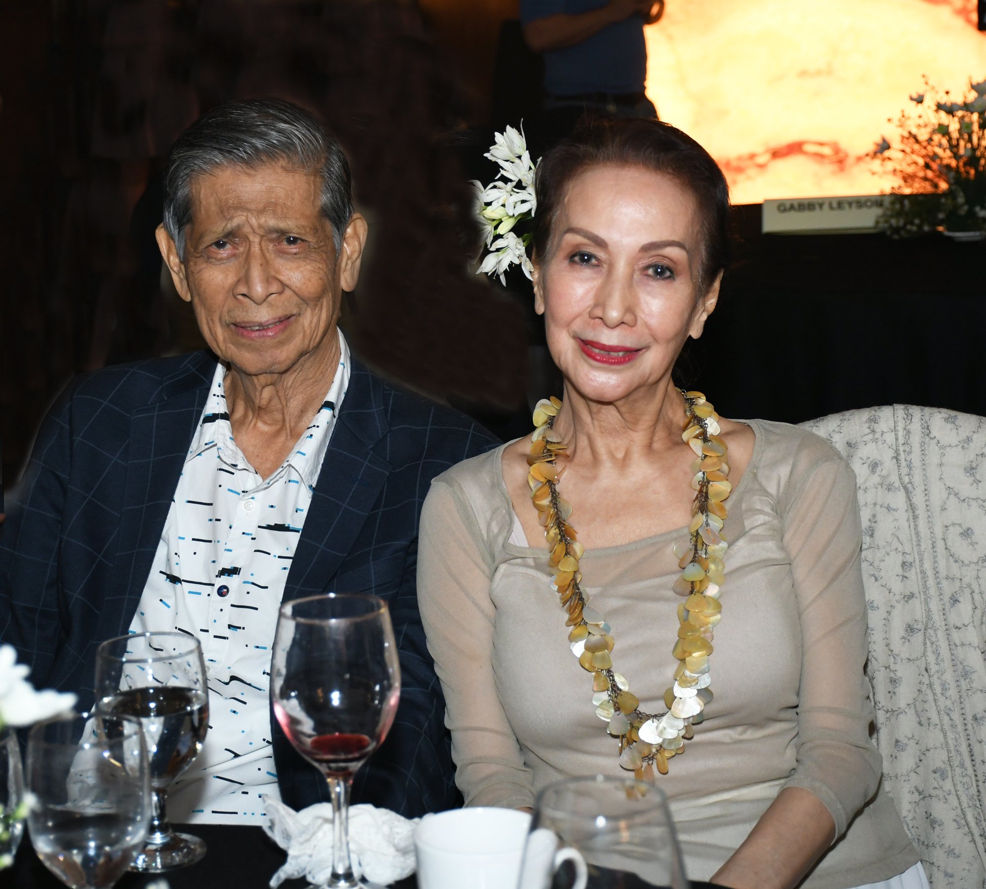Tony and Lorna Quisumbing