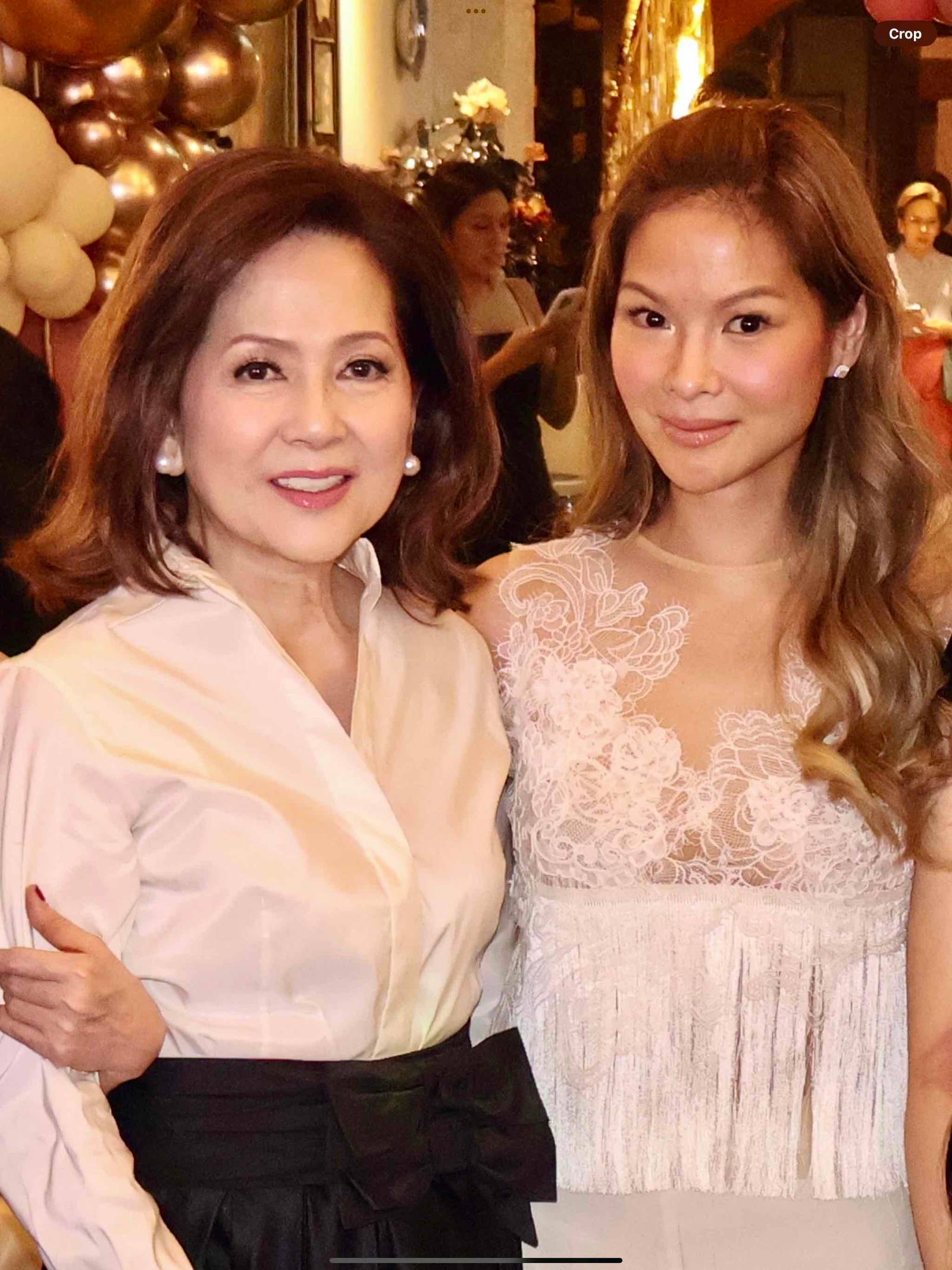 Carol Mercado and Princess Violago.