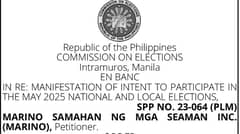 Marino Samahan ng mga Seaman Inc. ( MARINO Partylist)