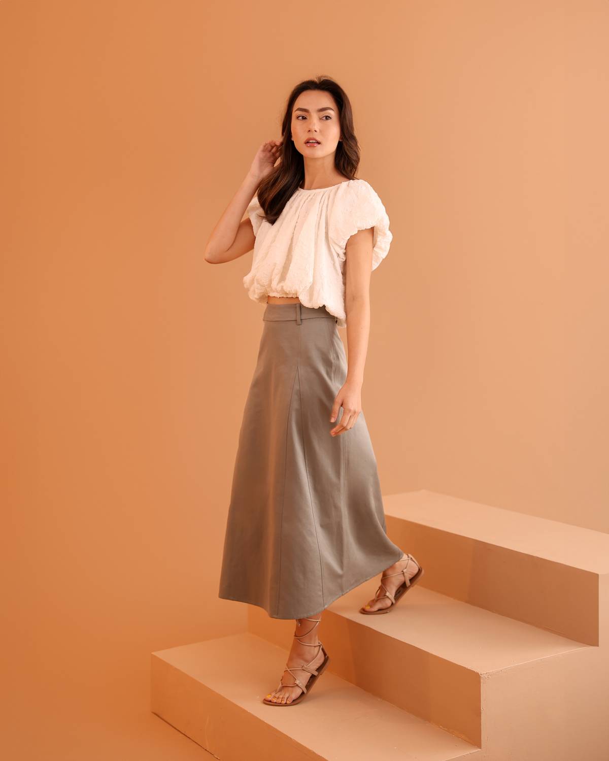 BULA blouse and Oly skirt.