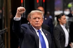 Trump declares himself fit after checkup