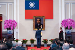 New leader vows Taiwan defense