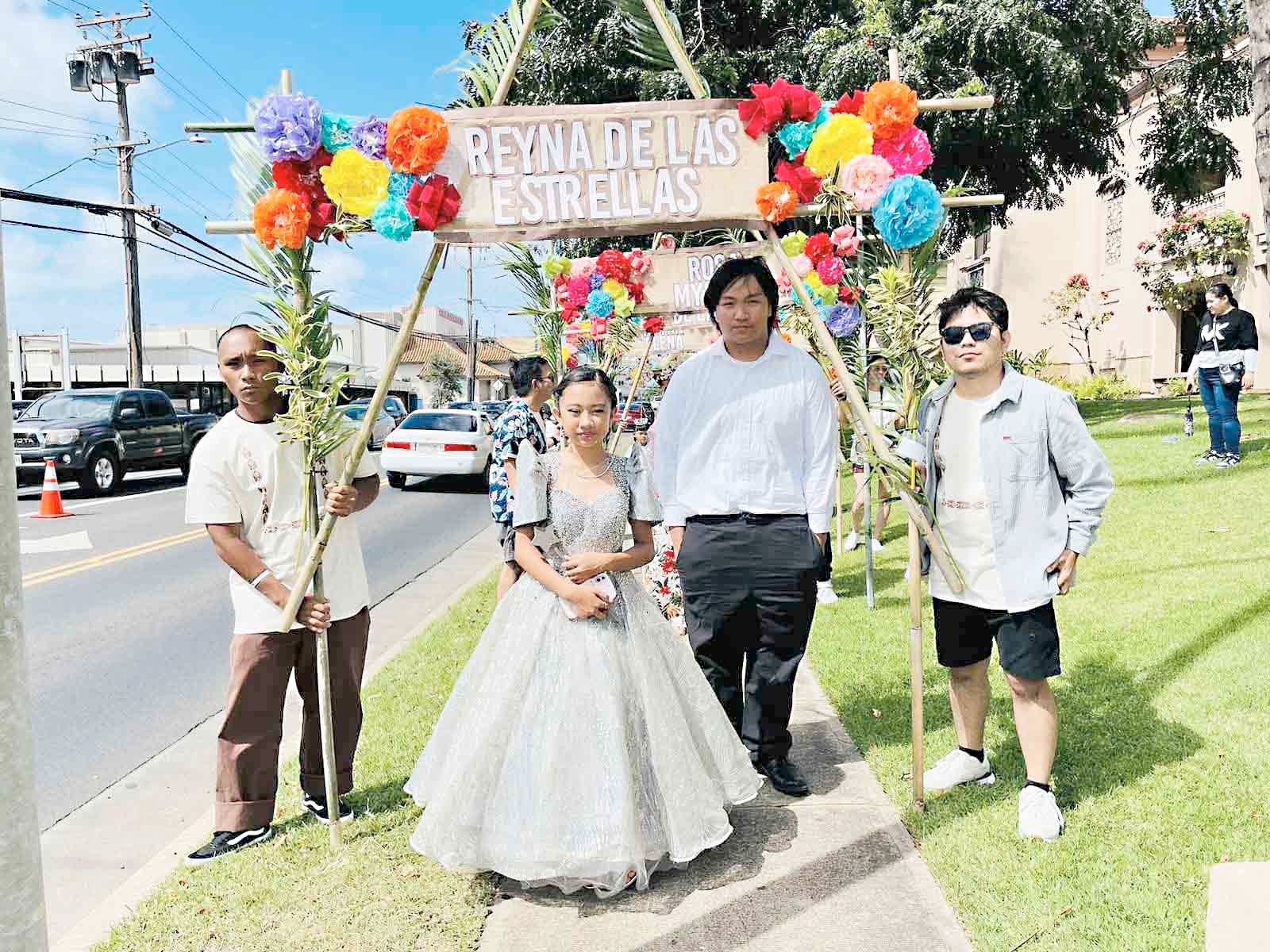 Rain or shine Despite the rain, this year’s Santacruzan in Hawaii, attended by Filipino youth from across the islands, was continued, showcasing the resilience ingrained in Filipino culture.