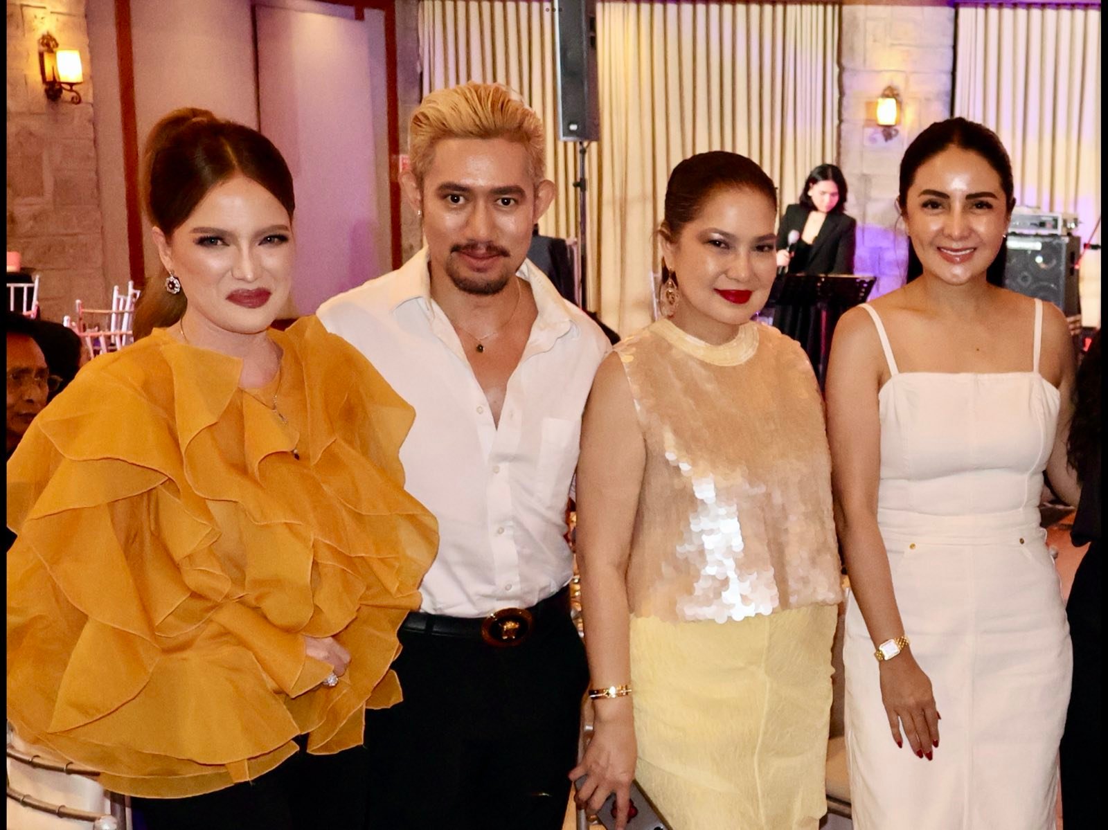Mags Cue, Rey Lorca, Yoli Ayson and Ces Rodriguez.