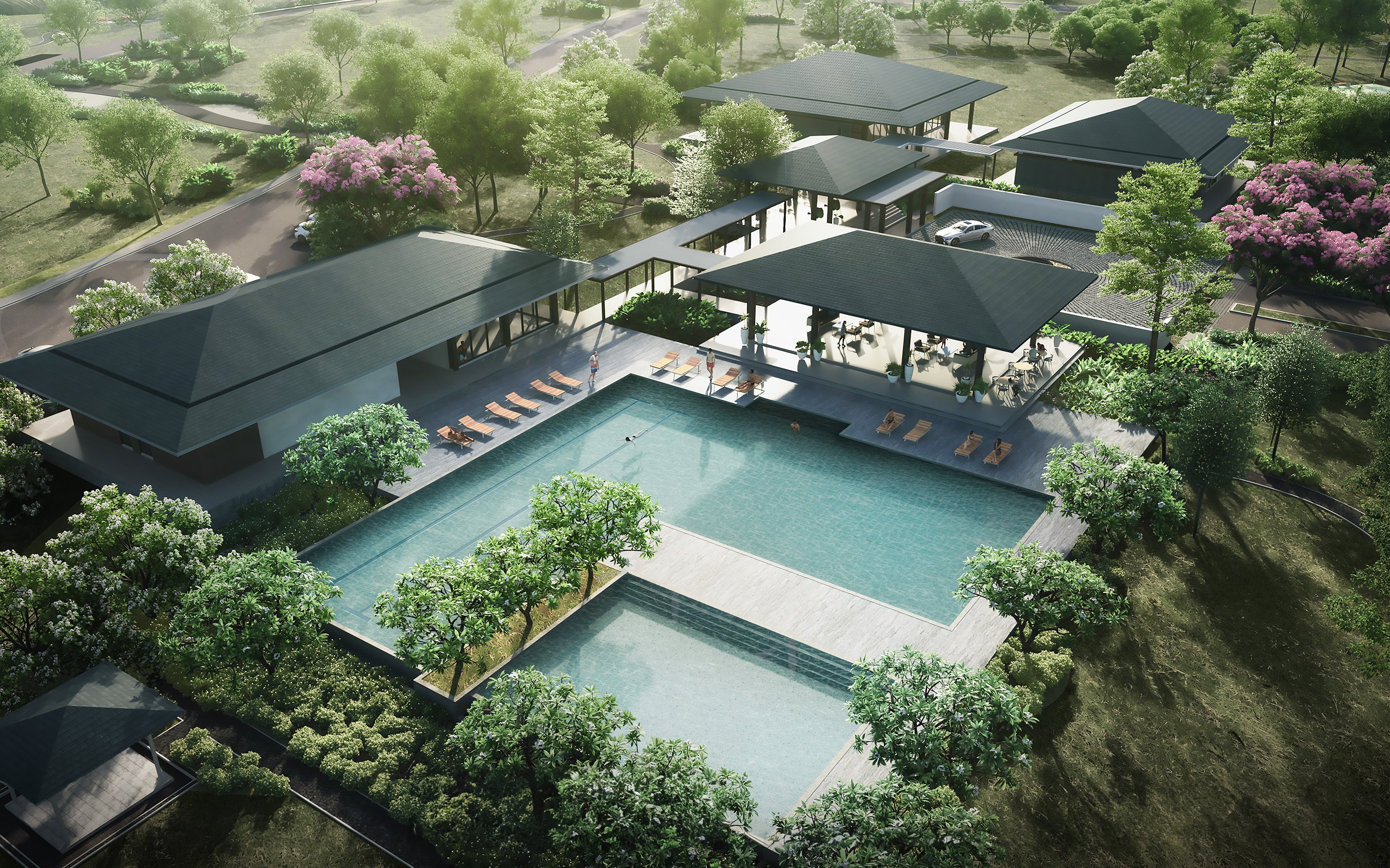 SWIMMING pool.