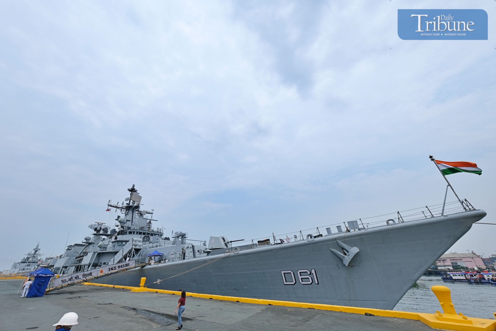 INDIAN NAVY WARSHIPS DOCK IN MANILA