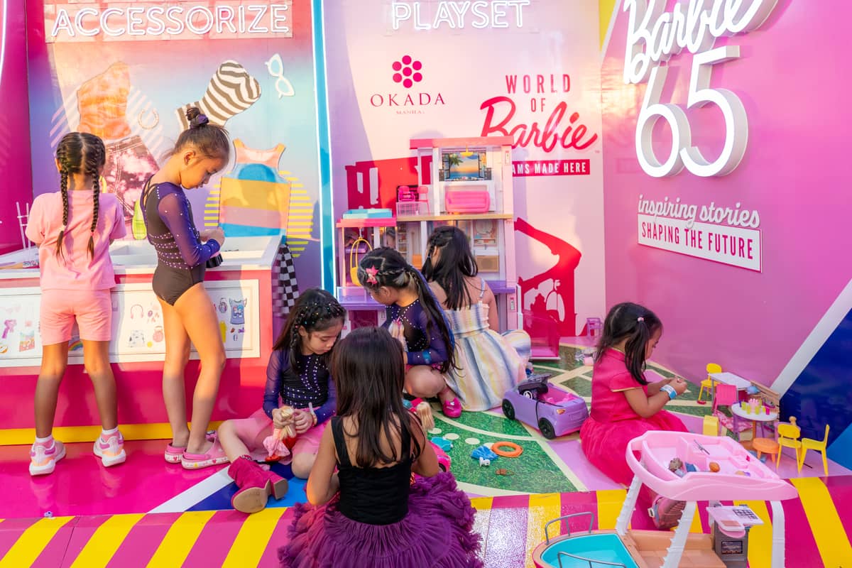 BARBIE activity area.