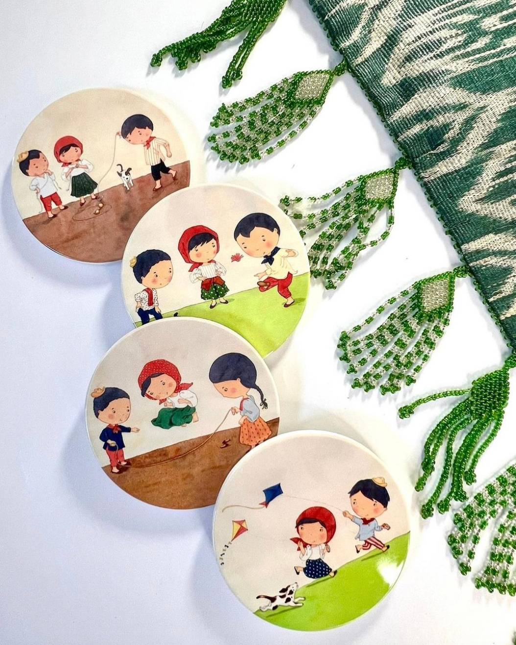 LARONG Pinoy coasters.