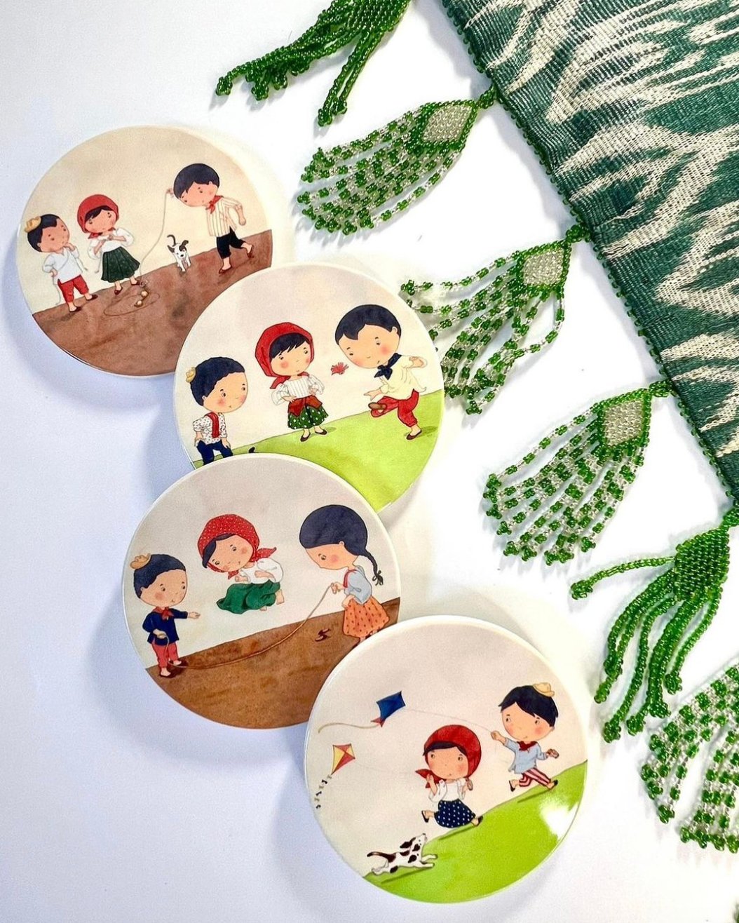 LARONG Pinoy coasters.