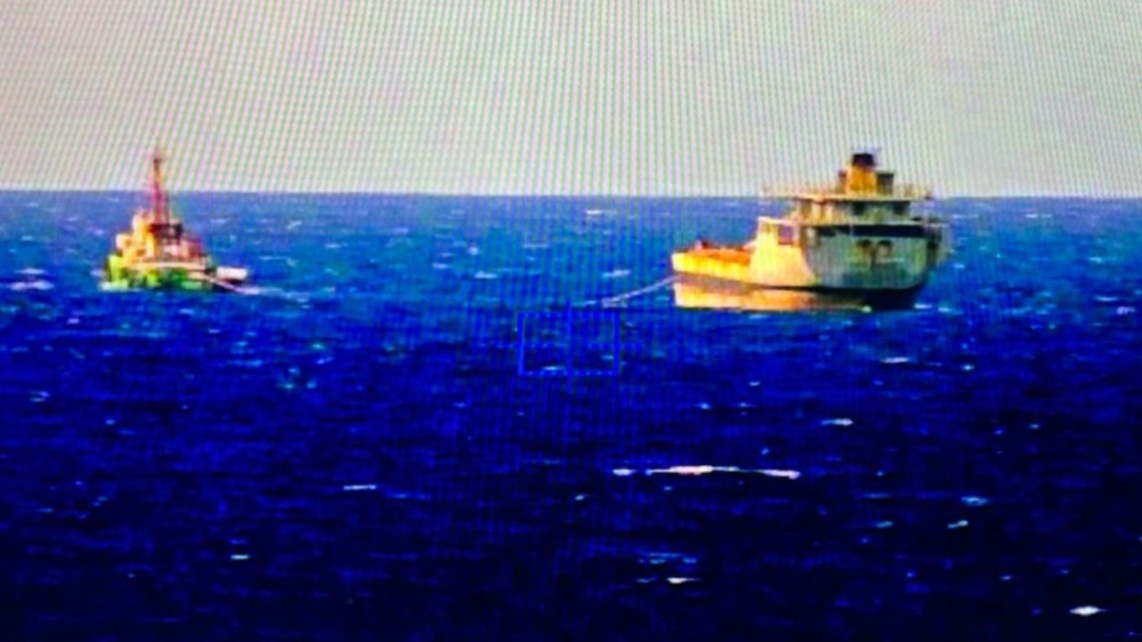 Joint drill sinks dummy vessel