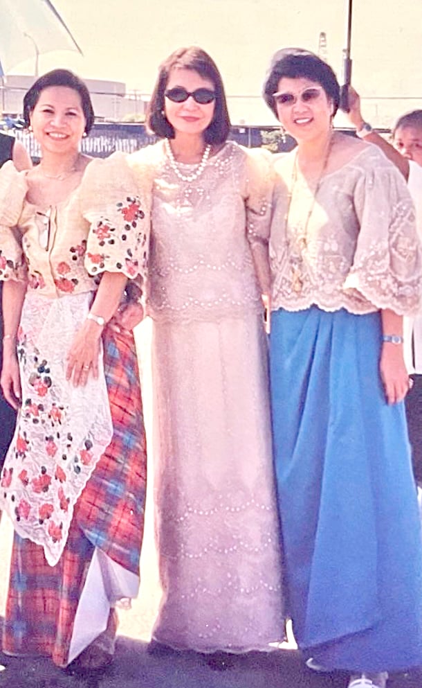 Mita Rufino, Helen Ong and Maritess Pineda.