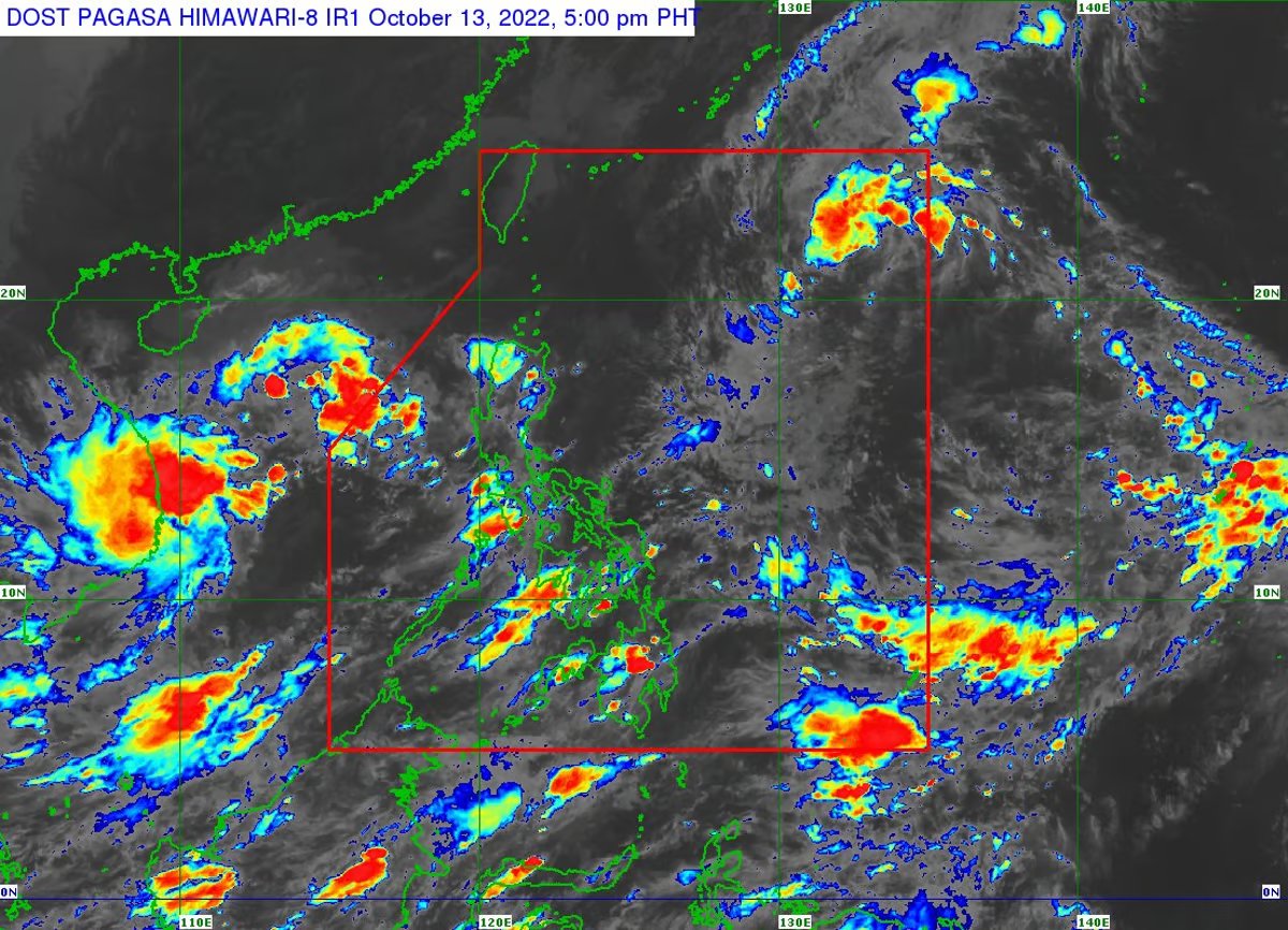 Scattered rain hints at wet season onset