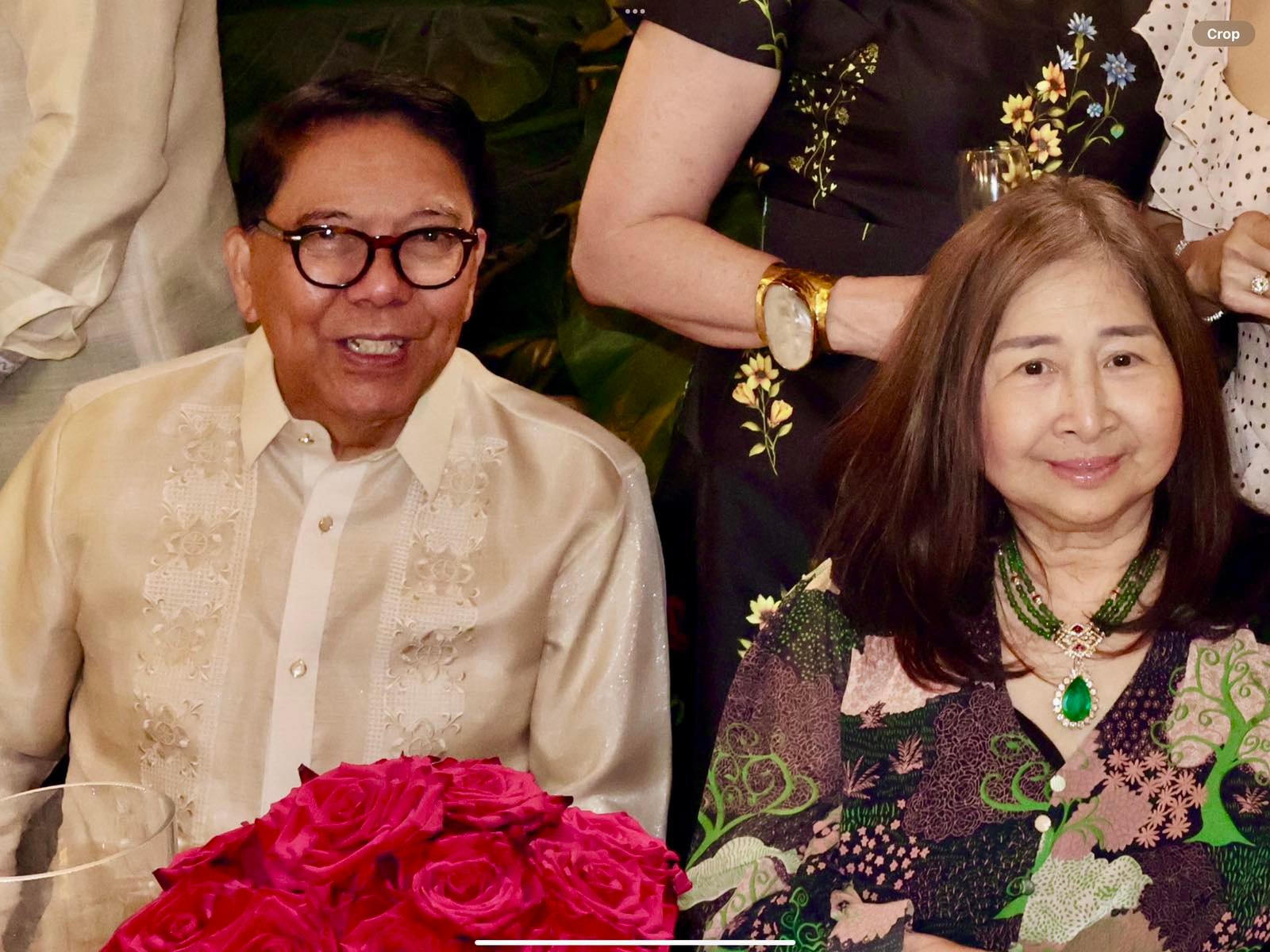 Joey Antonio and wife Hilda.