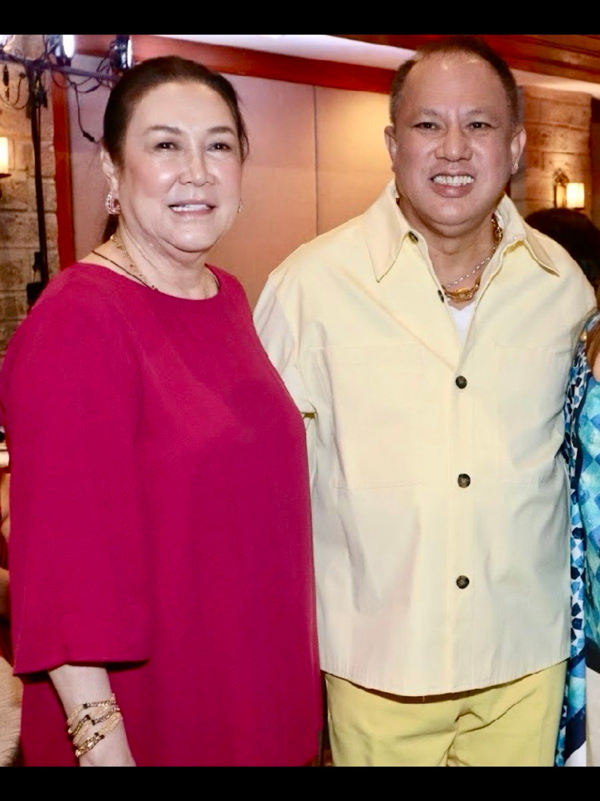 Vilma Mathay and Bong Prada Lim.