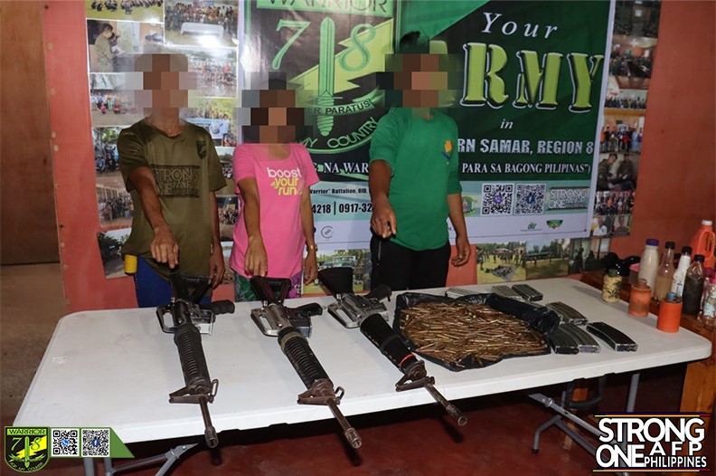 Pregnant NPA guerilla surrenders