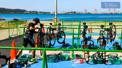 Bicycles at the 2024 Subic Bay International Triathlon