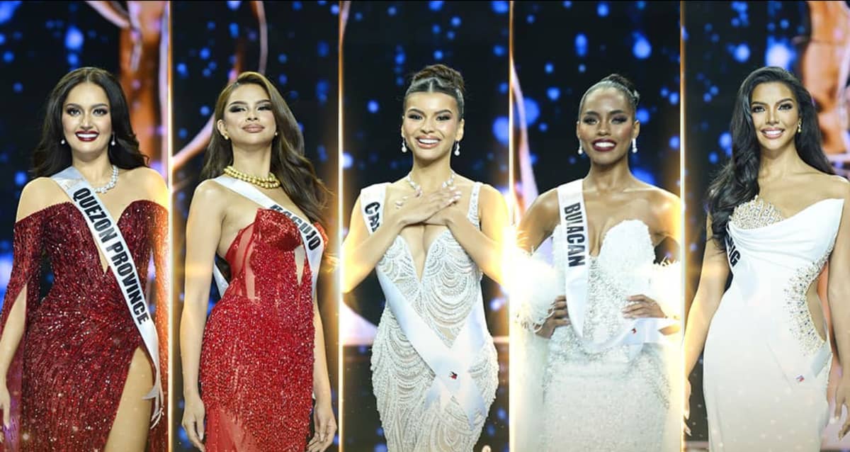 TOP five Miss Universe Philippines 2024 finalists: Quezon Province’s Maria Ahtisa Manalo, Baguio’s Justine Tarah Marie Valencia, Cainta’s Stacey Daniella Gabriel, Bulacan’s Chelsea Manalo and Taguig’s Christi Lynn McGarry.