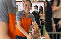RINA Ortiz, co-founder of Biyaya Animal Care.