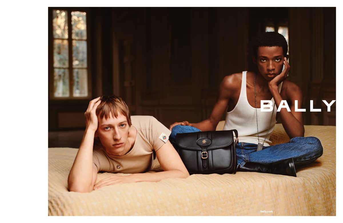 BALLY’S newest line showcasess the debut collection of creative director Simone Bellotti.