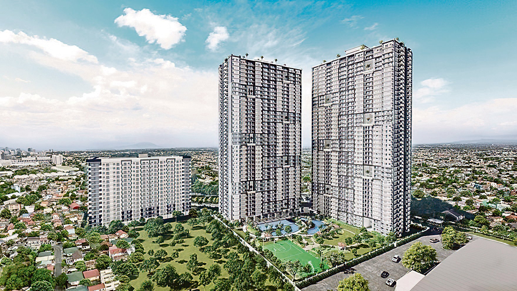 A glimpse of Robinsons Land Corp., 
DMCI Homes’ joint venture project