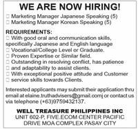 Well Treasure Philippines Inc