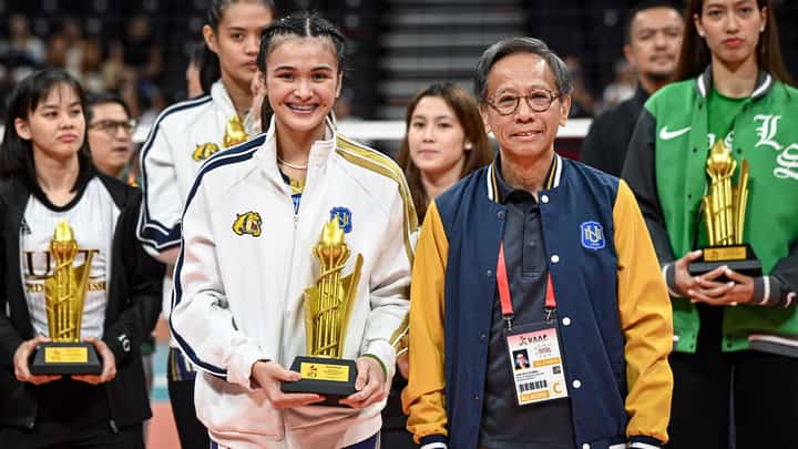 BELLA Belen of the NU Bulldogs remains as the best player in Season 86 UAAP women’s volleyball tournament.
