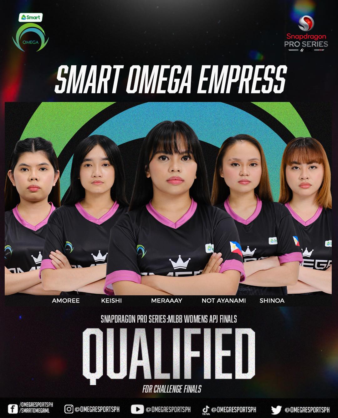 Omega Empress qualifies for MWI and IESF world championship