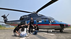 South Korean start-up launches helicopter taxi service