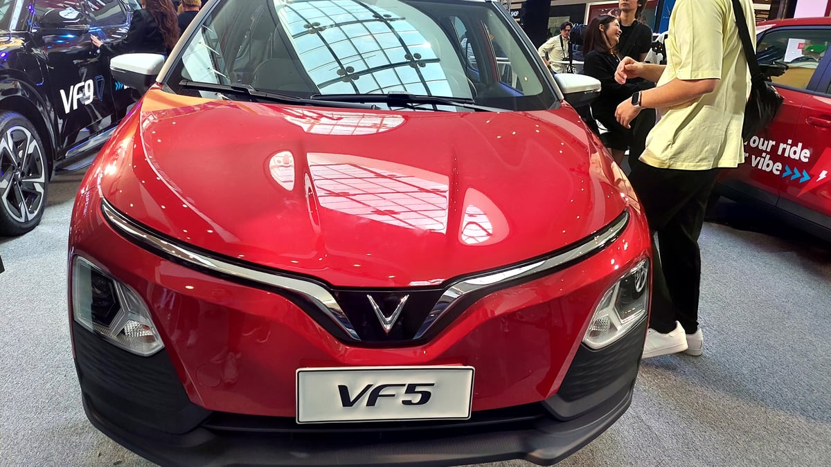 The VF5 is the smallest and most compact model VinFast.
