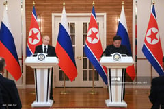 N. Korea, Russia sign mutual defence deal as Kim pledges support on Ukraine
