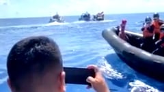 Phl accuses Chinese boats of 'dangerous' actions in high seas medivac