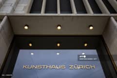 A picture taken on March 14, 2023 show the entrance of the Kunsthaus Zurich.
Kunsthaus Zurich, one of Switzerland's top art museums, launched a new review aimed at clarifying whether any of its artworks might be cultural property looted by the Nazis. Ann Demeester, who took over as the museum's director in January 2023, wants to tackle the thorny issue of provenance and art confiscated by Nazi Germany.